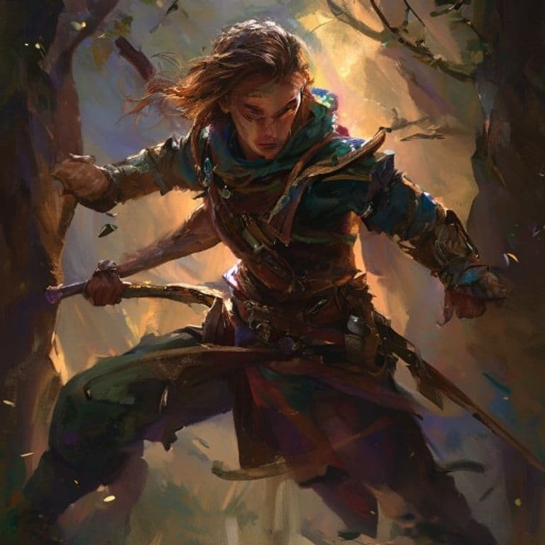 Ranger — fantasy class hero illustration