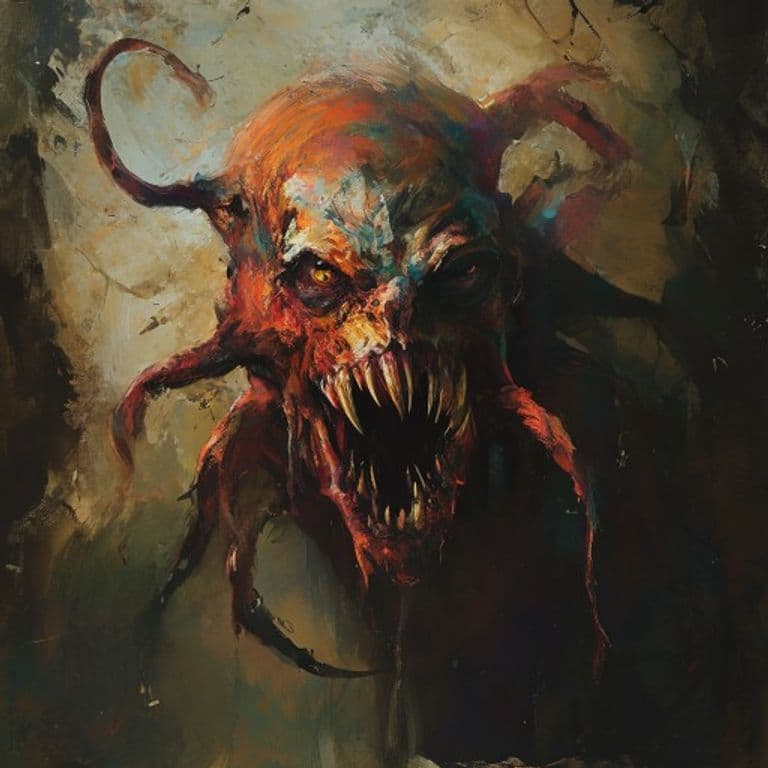 Mimic — fantasy monster illustration