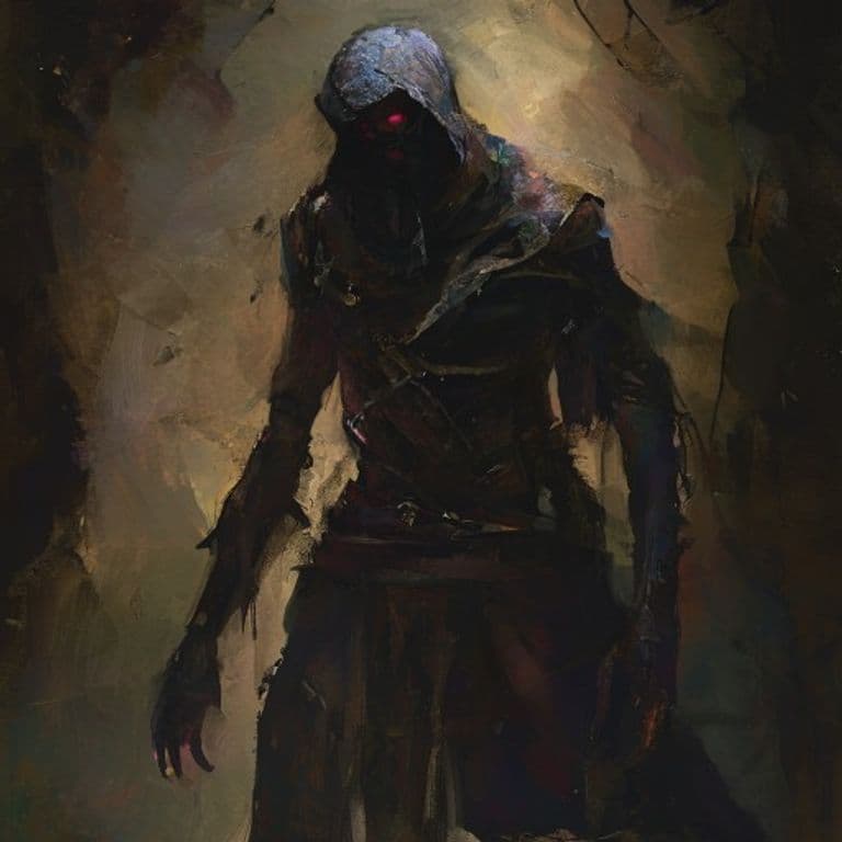 Dark Servant — fantasy monster illustration