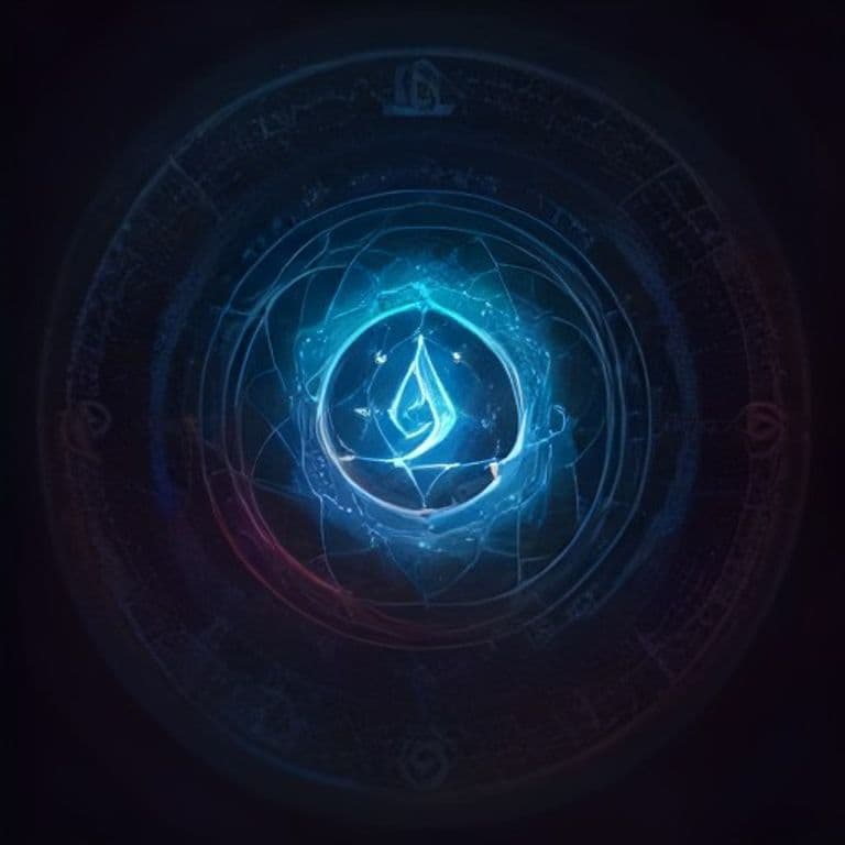 Calculate — fantasy spell effect illustration. Calculate is a Cantrip divination available to Artificer, Sorcerer, Warlock, Wizard.