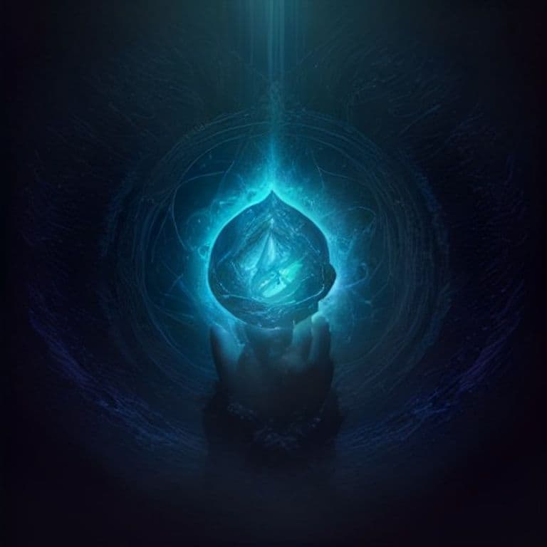 Greater Seal of Sanctuary — fantasy spell effect illustration. Greater Seal of Sanctuary is a 9th-level abjuration available to Cleric, Warlock, Wizard.
