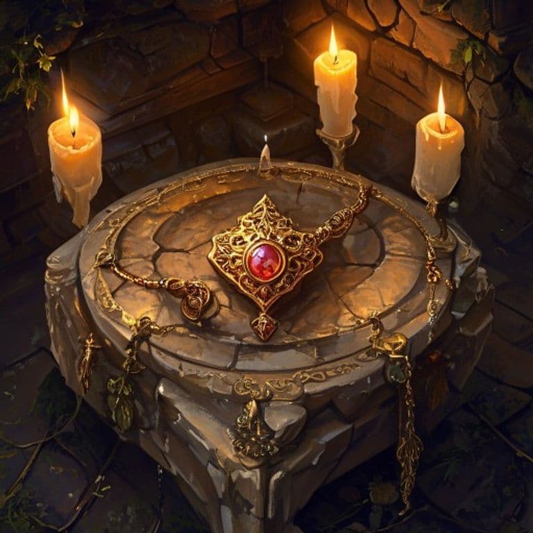 Honey Buckle — fantasy item illustration