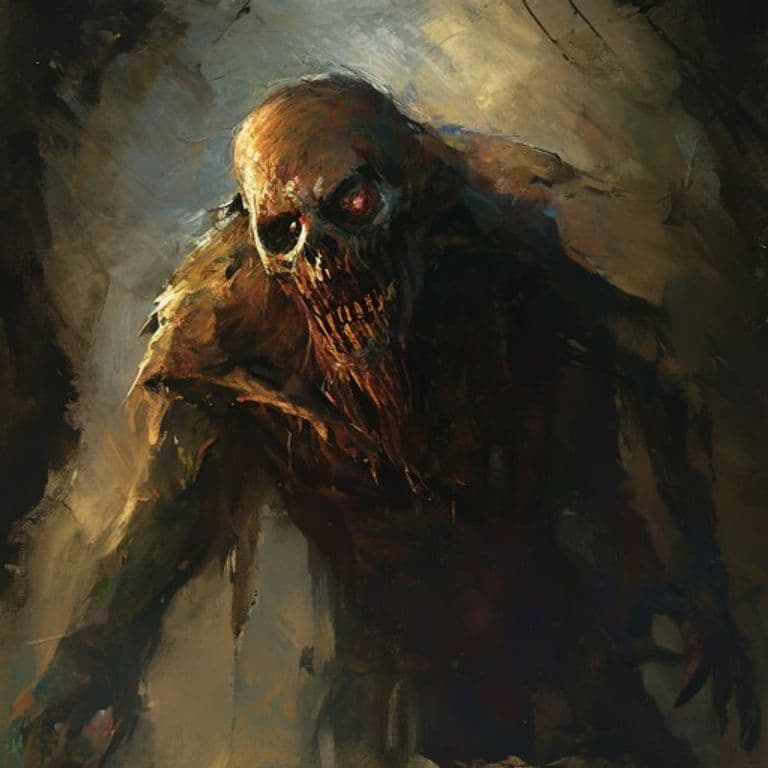 Wight — fantasy monster illustration