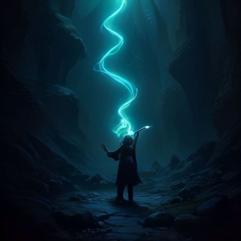 Doom of the Slippery Rogue — fantasy spell effect illustration. Doom of the Slippery Rogue is a 2nd-level conjuration available to Bard, Sorcerer, Wizard.