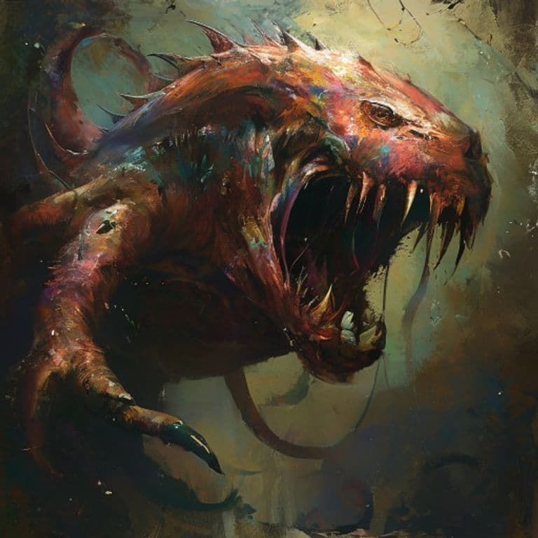Aboleth — fantasy monster illustration