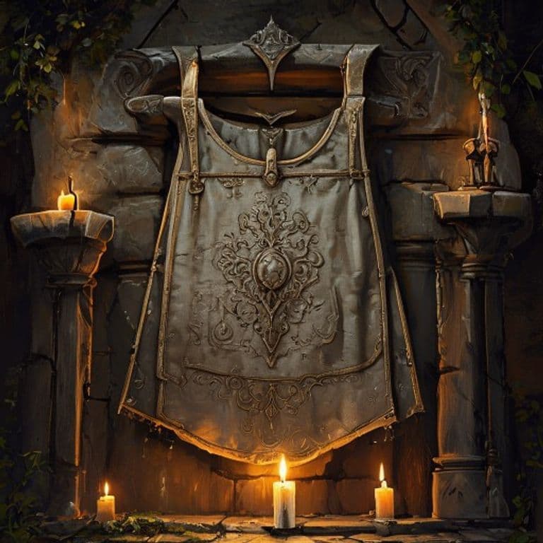 Apron of the Eager Artisan — fantasy item illustration