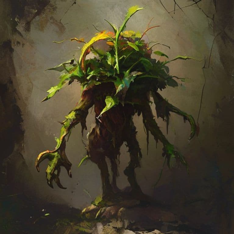 Mycolid Commoner — fantasy monster illustration