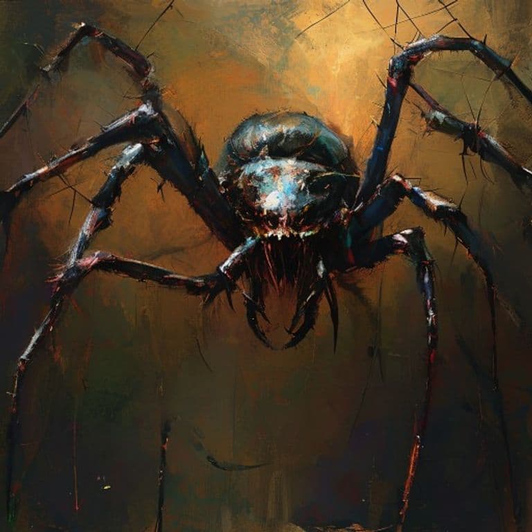 Phase Spider — fantasy monster illustration