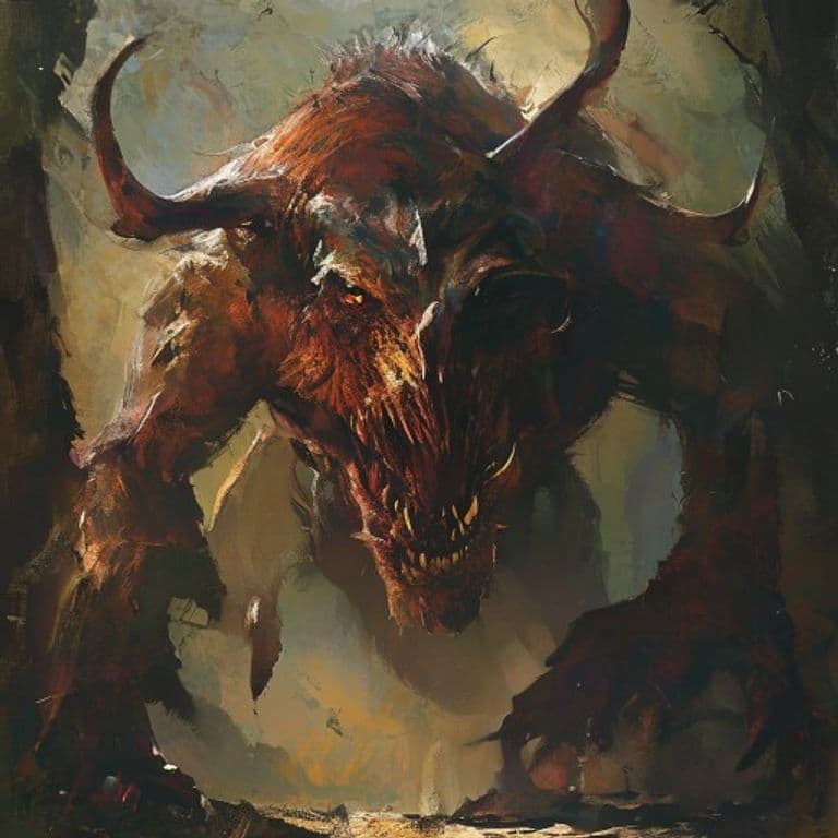 Aniwye — fantasy monster illustration