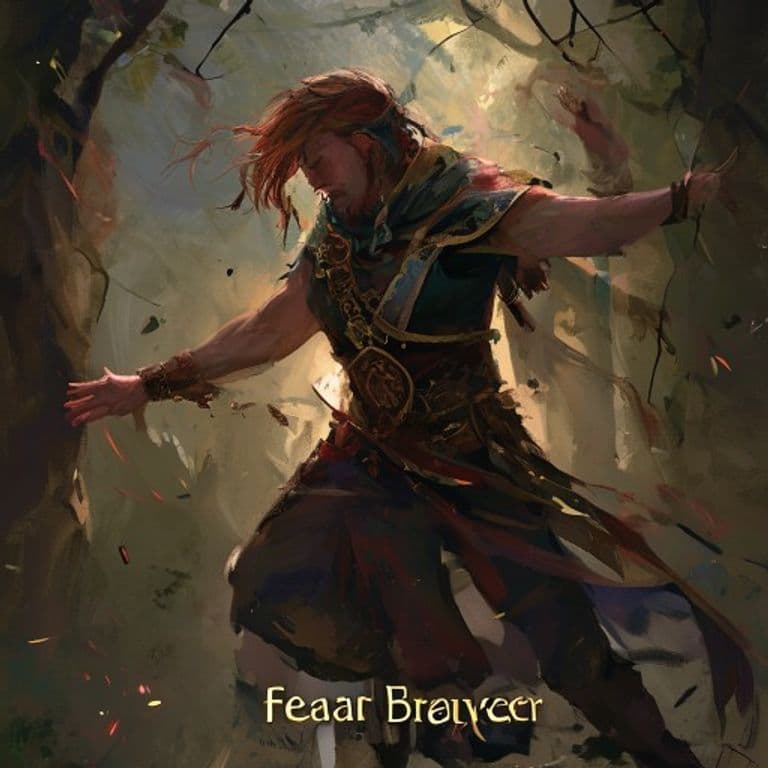 Fear Breaker — fantasy feat illustration. Fear Breaker is a feat.