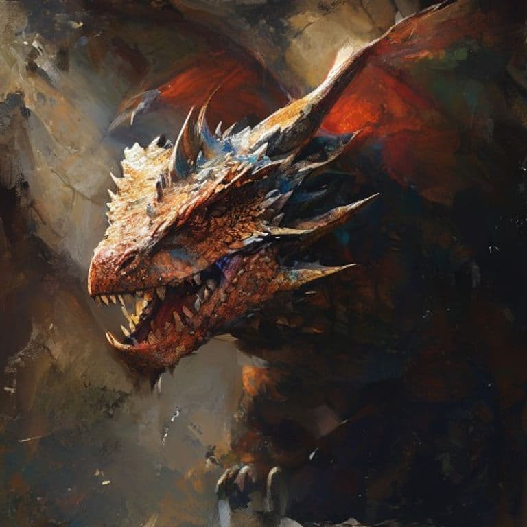 Jaculus — fantasy monster illustration