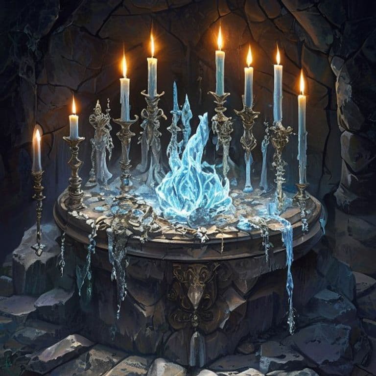 Ice Riders — fantasy item illustration