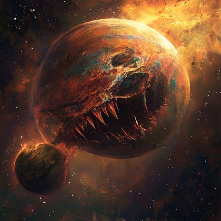 Planetar — fantasy monster illustration