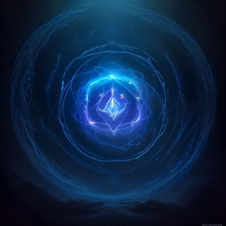 Mirage Arcane — fantasy spell effect illustration. Mirage Arcane is a 7th-level illusion available to Bard, Druid, Wizard.