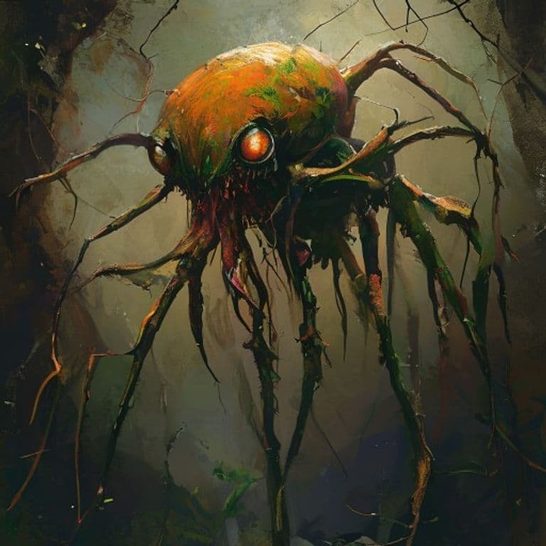 Mi-Go — fantasy monster illustration