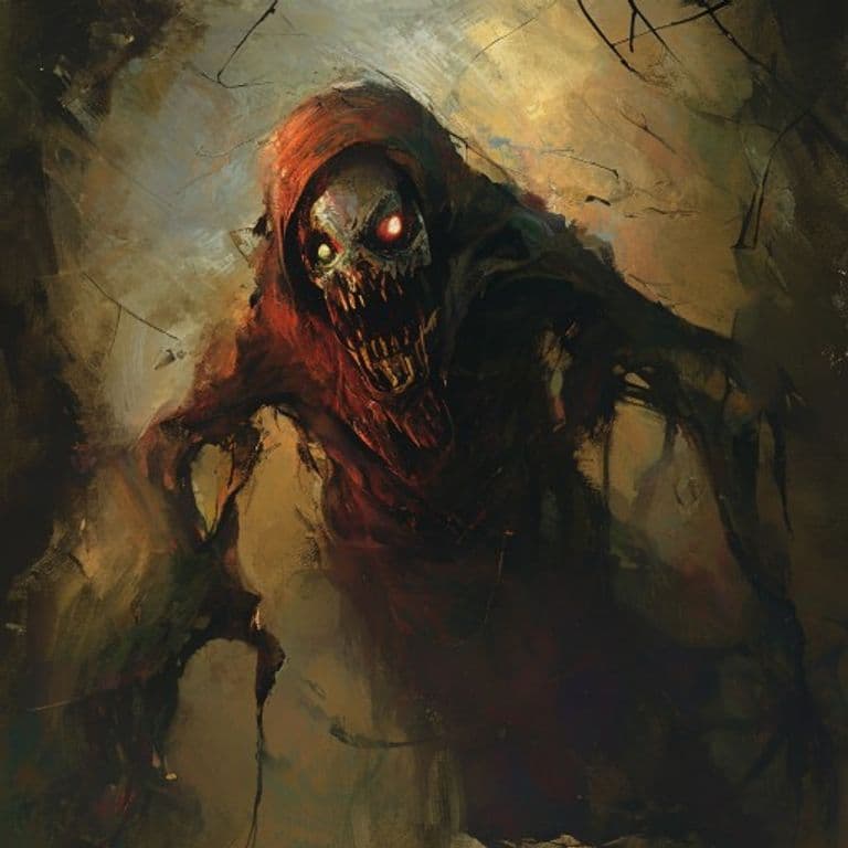 Dissimortuum — fantasy monster illustration