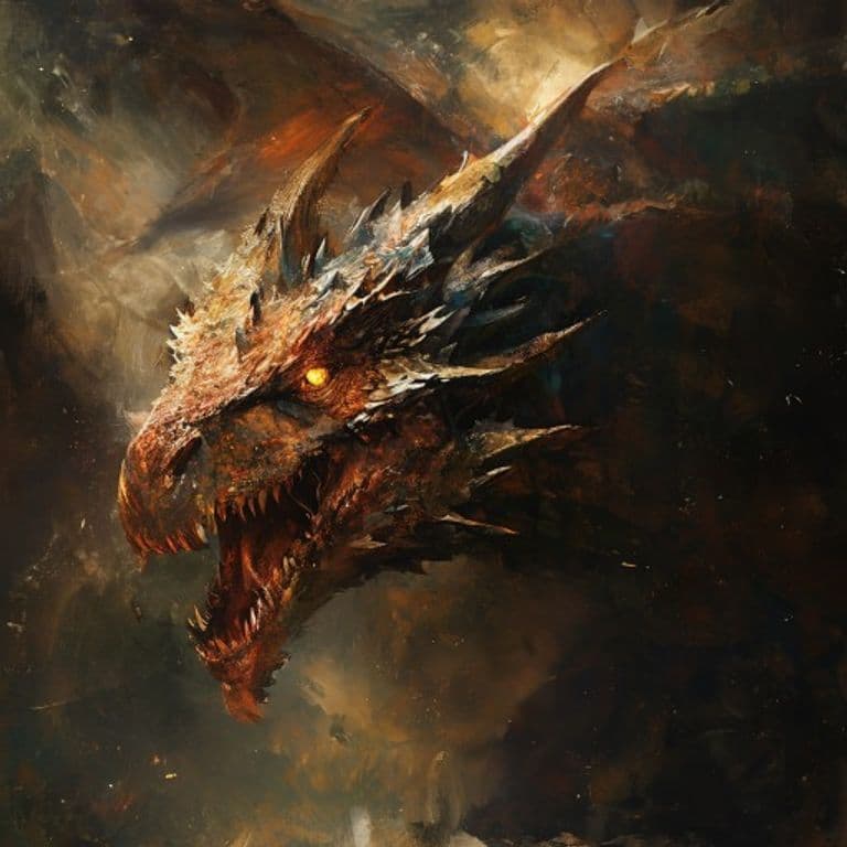 Ancient Void Dragon — fantasy monster illustration. Ancient Void Dragon is a gargantuan dragon (Challenge Rating 24).