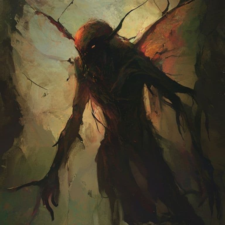 Shadow Fey — fantasy monster illustration