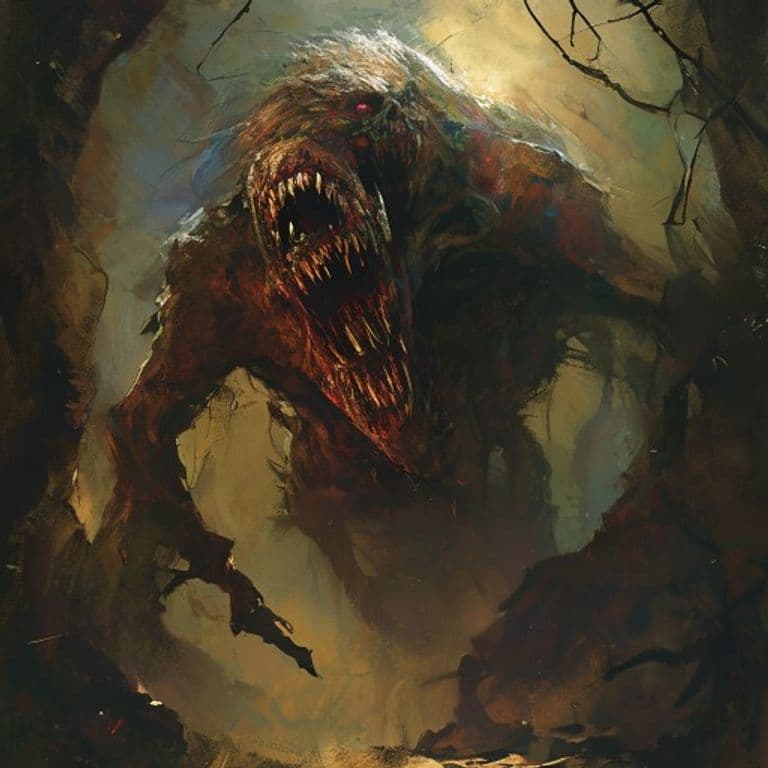 Elophar — fantasy monster illustration