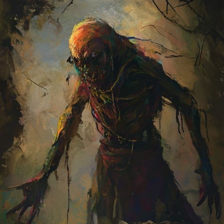 Folk Of Leng — fantasy monster illustration