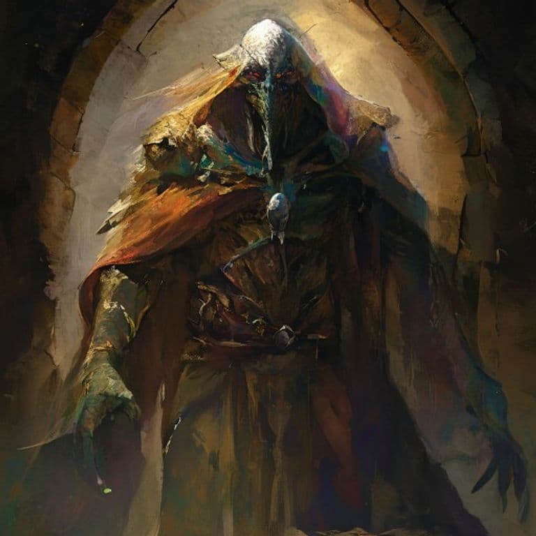 Archdruid — fantasy monster illustration