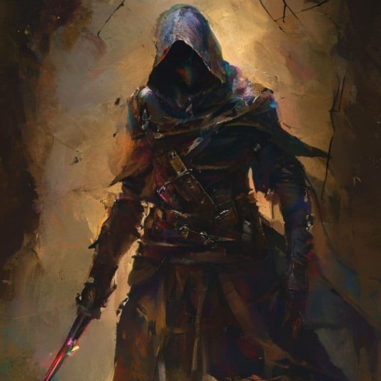 Assassin — fantasy monster illustration