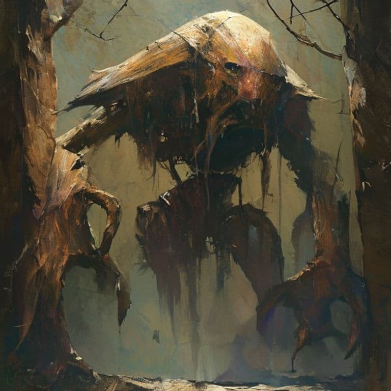 Wood Ward — fantasy monster illustration