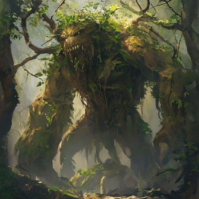 Treant — fantasy monster illustration