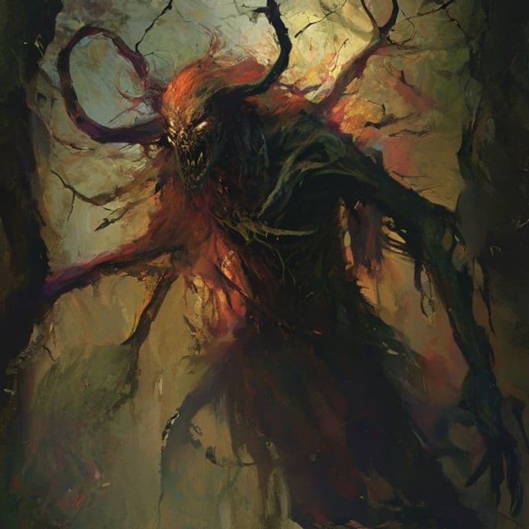 Fey Revenant — fantasy monster illustration