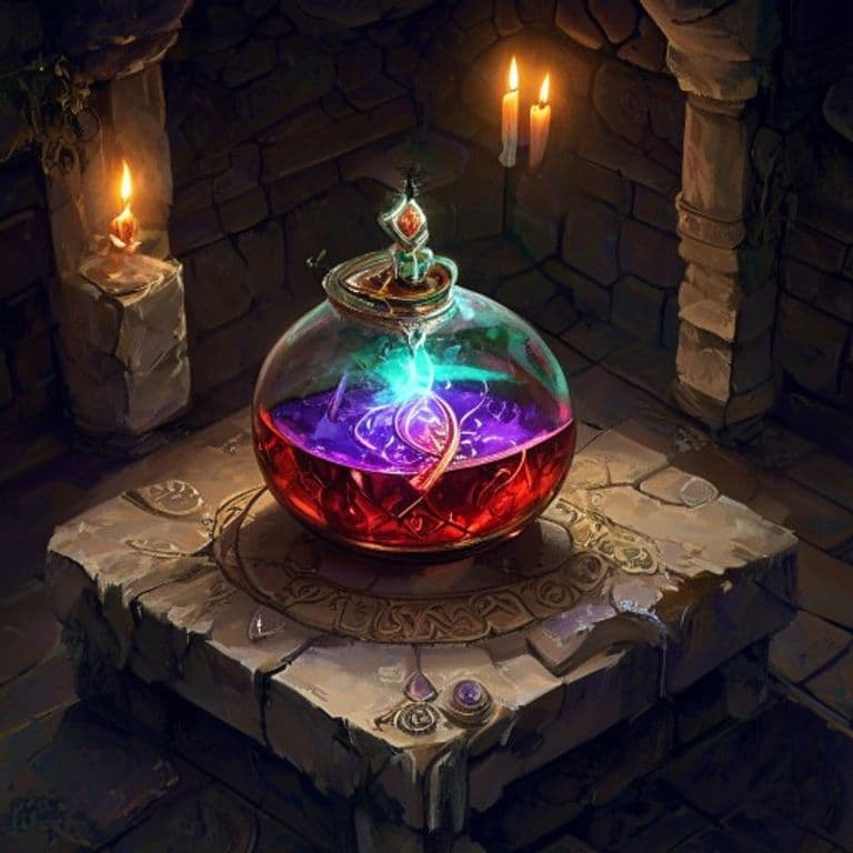 Somnambulatory Brew — fantasy item illustration