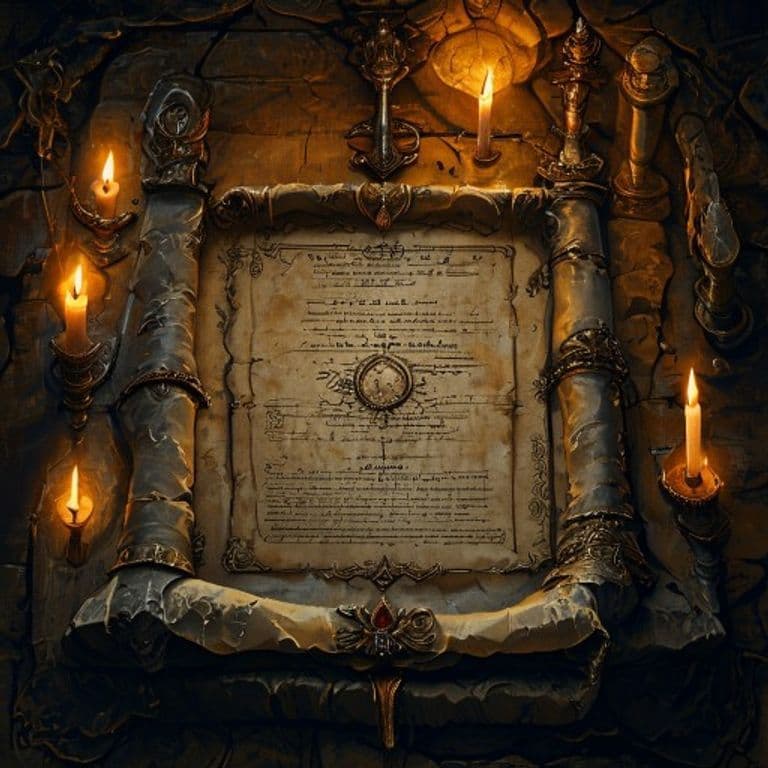 Binding Oath — fantasy item illustration