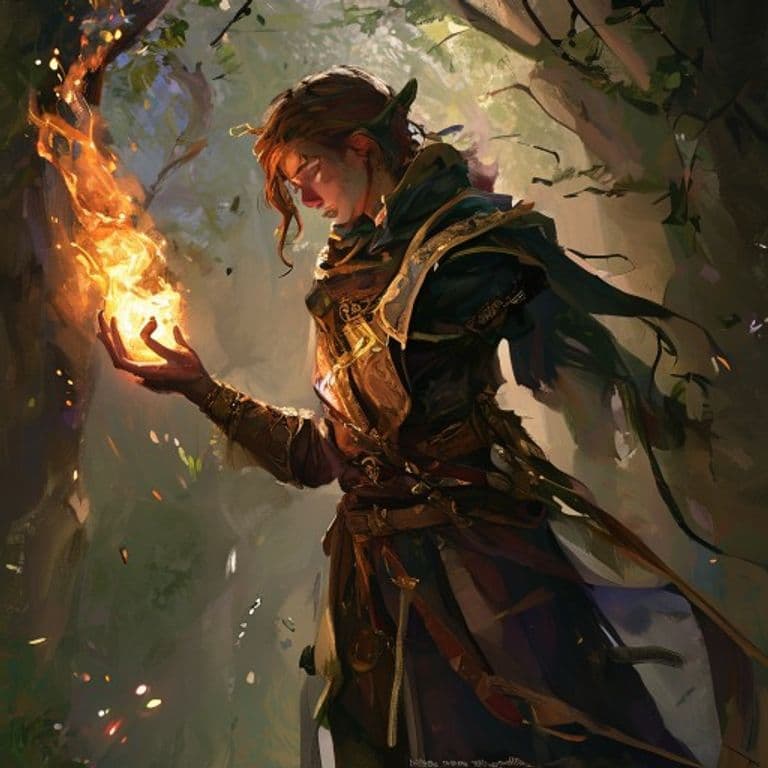 Floriographer — fantasy feat illustration