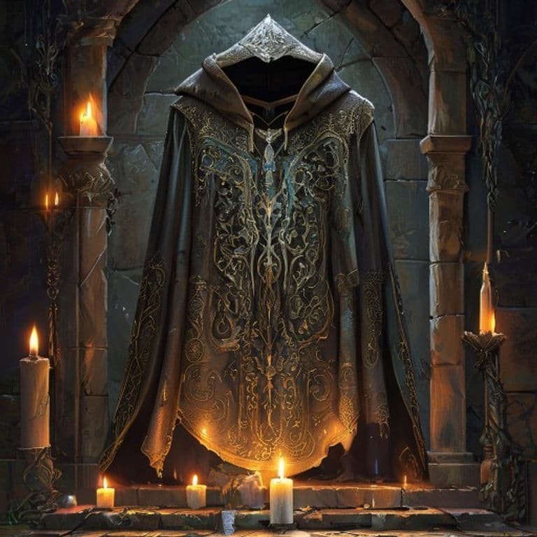 Cloak of Protection — fantasy item illustration. Cloak of Protection is a magic item (wondrous item) of uncommon rarity.