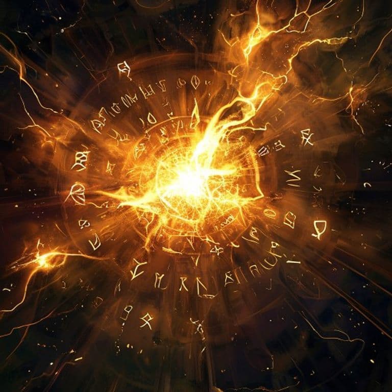 Earthquake — fantasy spell effect illustration. Earthquake is a 8th-level evocation available to Cleric, Druid, Sorcerer.