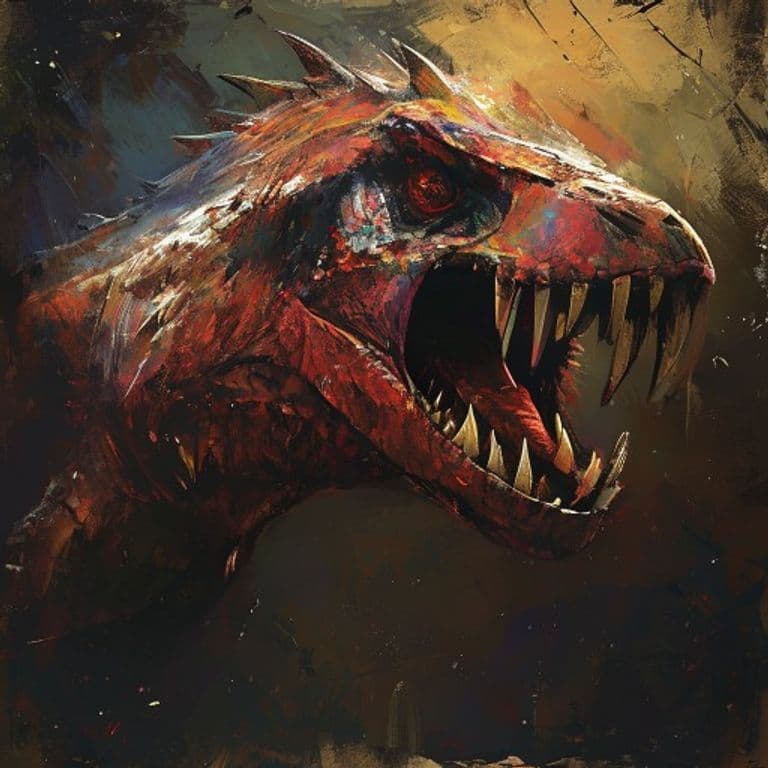 Raptor — fantasy monster illustration