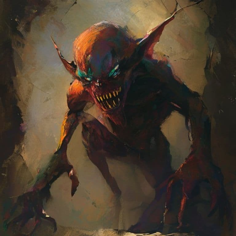 Behtu — fantasy monster illustration