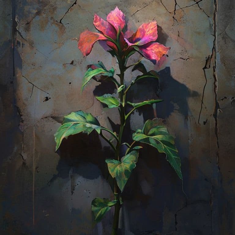 Wallflower — fantasy monster illustration
