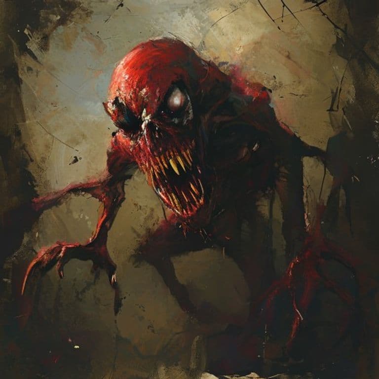 Goreling — fantasy monster illustration