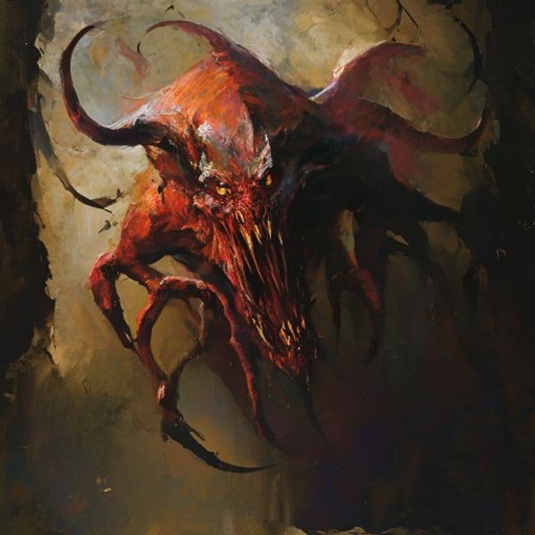 Malcubus — fantasy monster illustration