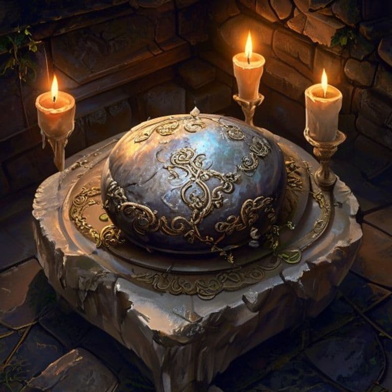Sleep Pellet — fantasy item illustration