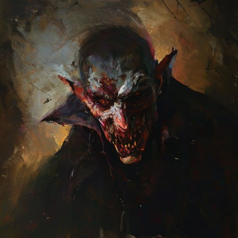 Vampire Spawn — fantasy monster illustration