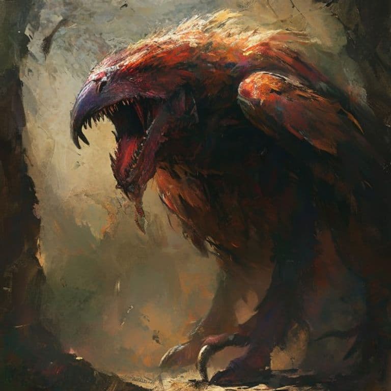 Roc — fantasy monster illustration