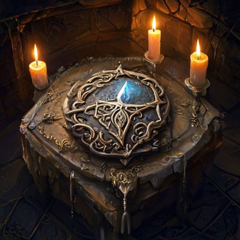 Talisman of Ultimate Evil — fantasy item illustration