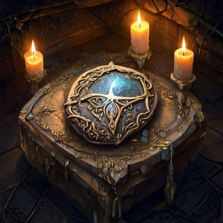 Talisman of Pure Good — fantasy item illustration