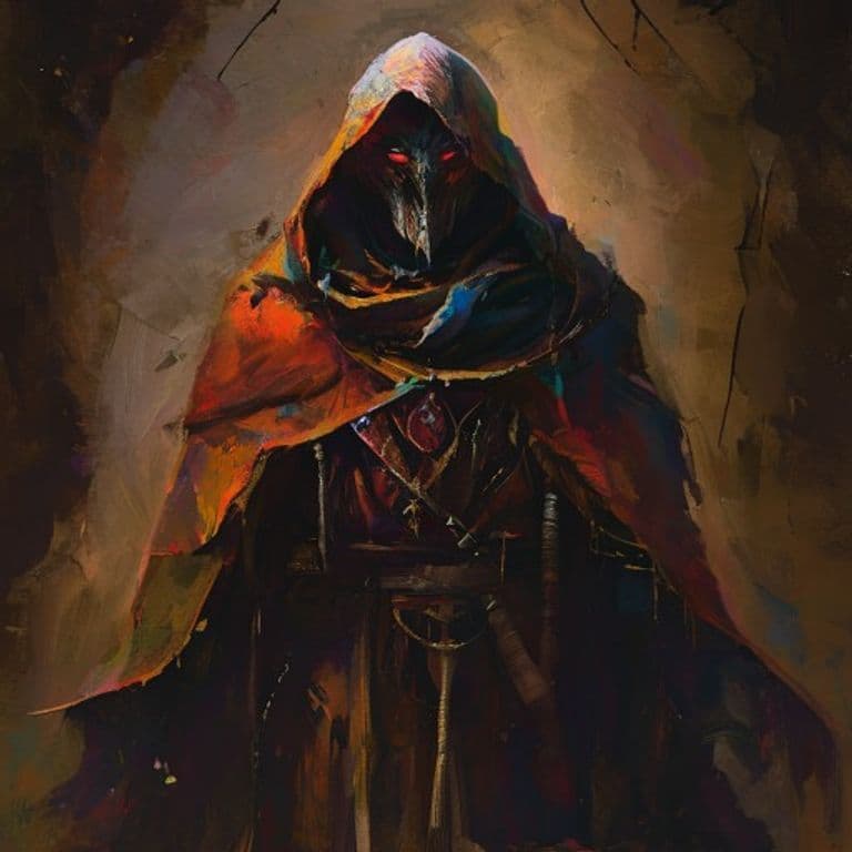 Npc: Cultist Psychophant — fantasy monster illustration