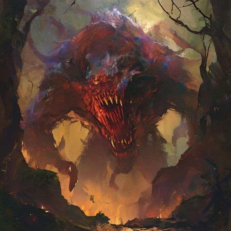 Ia'affrat — fantasy monster illustration