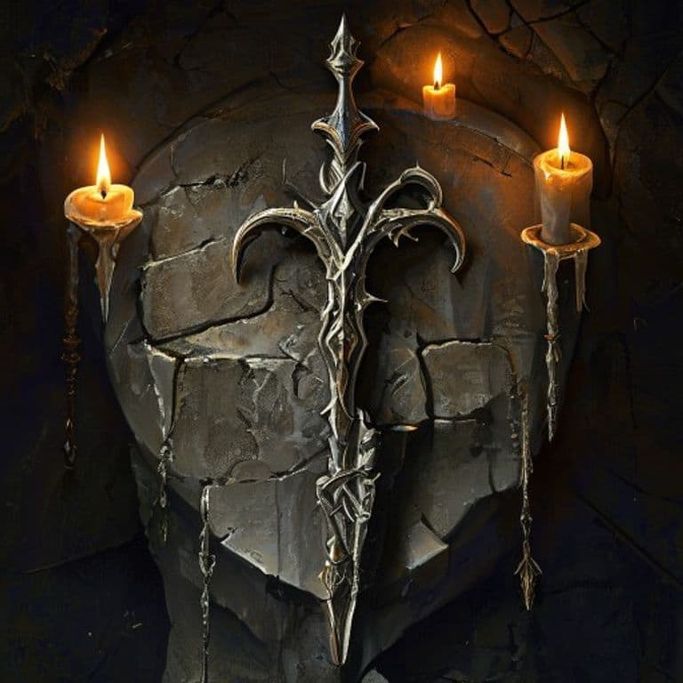 Asp's Kiss — fantasy item illustration