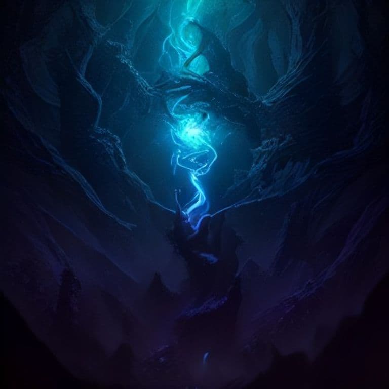 Phantasmal Talons — fantasy spell effect illustration. Phantasmal Talons is a 1st-level enchantment available to Bard, Warlock.