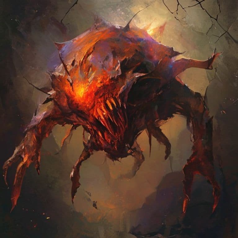 Fragrite — fantasy monster illustration