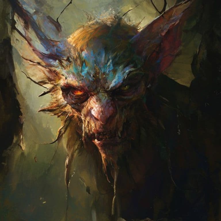 Selang — fantasy monster illustration